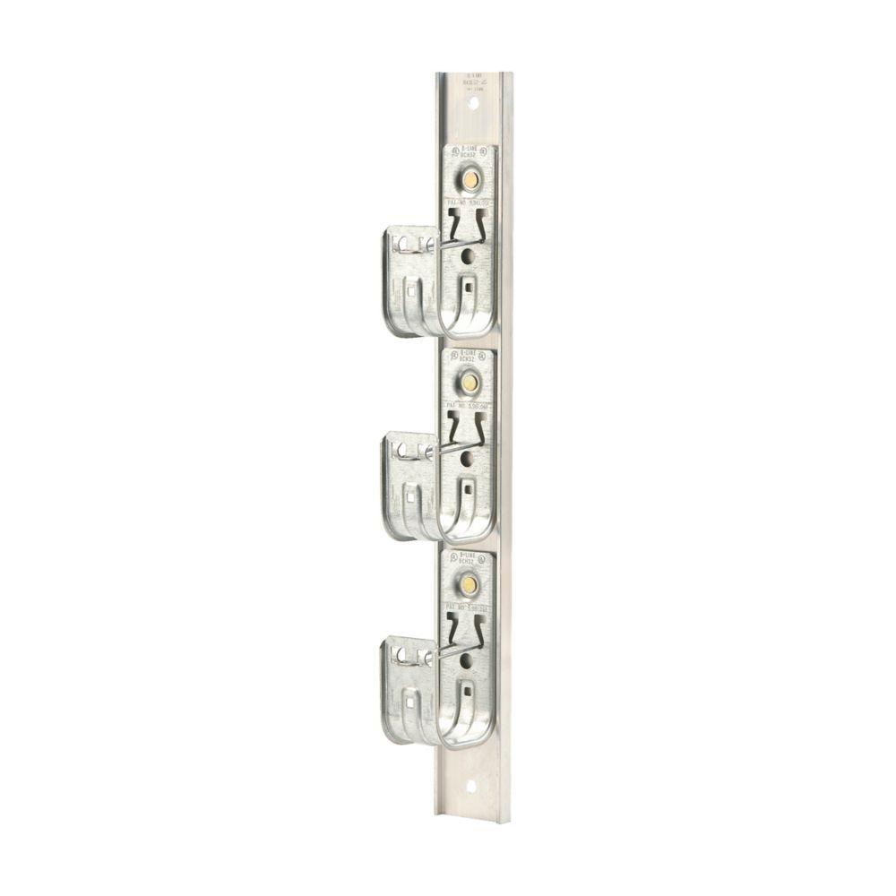 SGL-SIDED MULTI-TIER, 2&#34; HOOK, 3-TIER, 17 1/