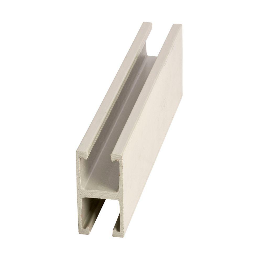 1 5/8&#34; X 1 5/8&#34; FIBERGLASS CHNL, 120&#34