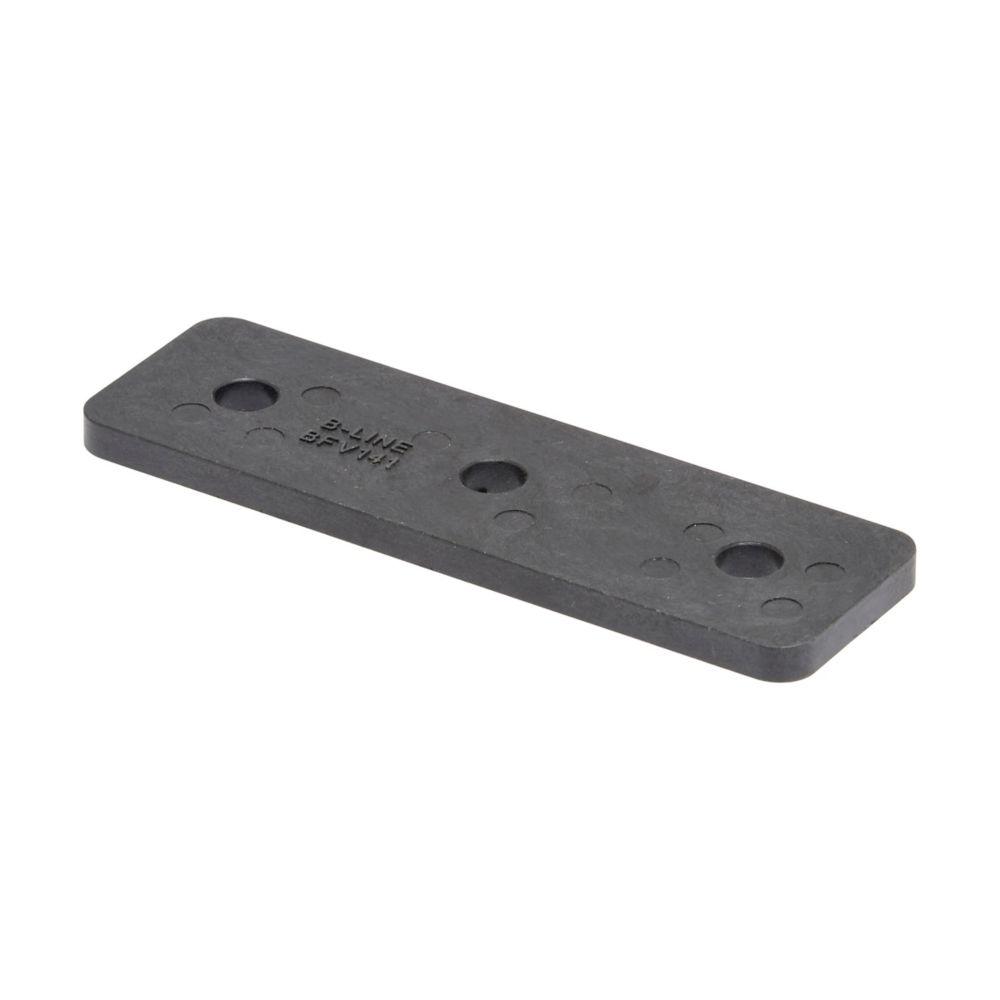 THREE HOLE FLT PLT, FIBERGLASS
