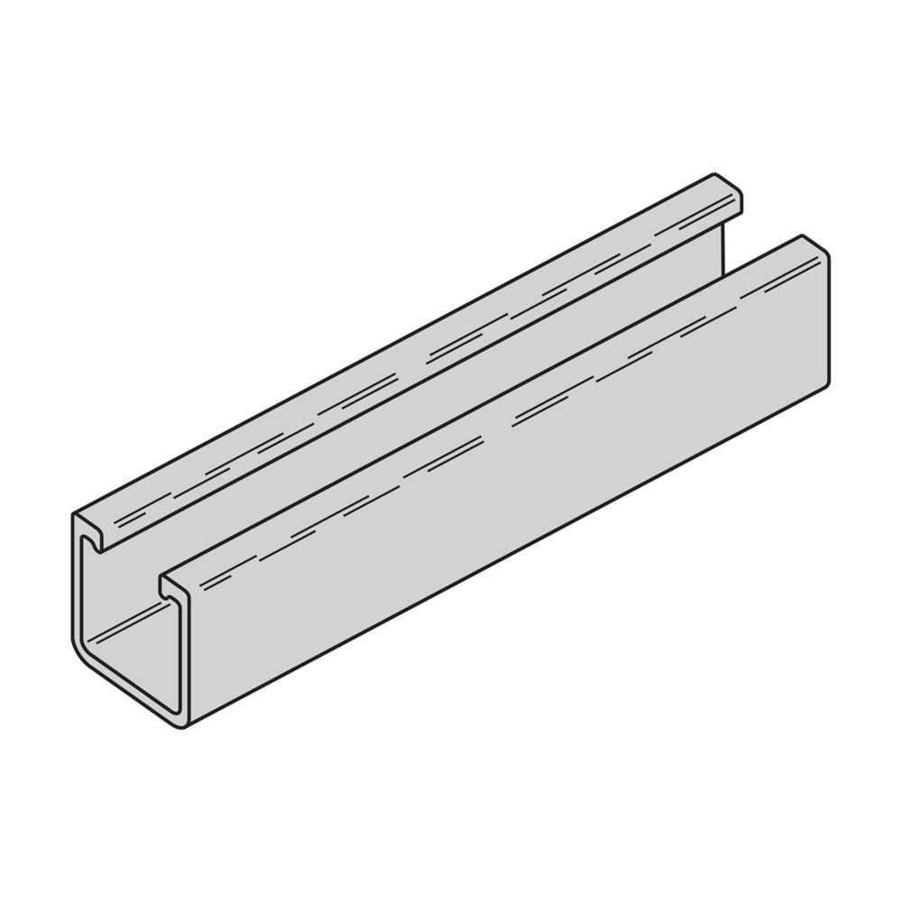 1 5/8&#34; X 1 5/8&#34; FIBERGLASS CHNL, 120&#34