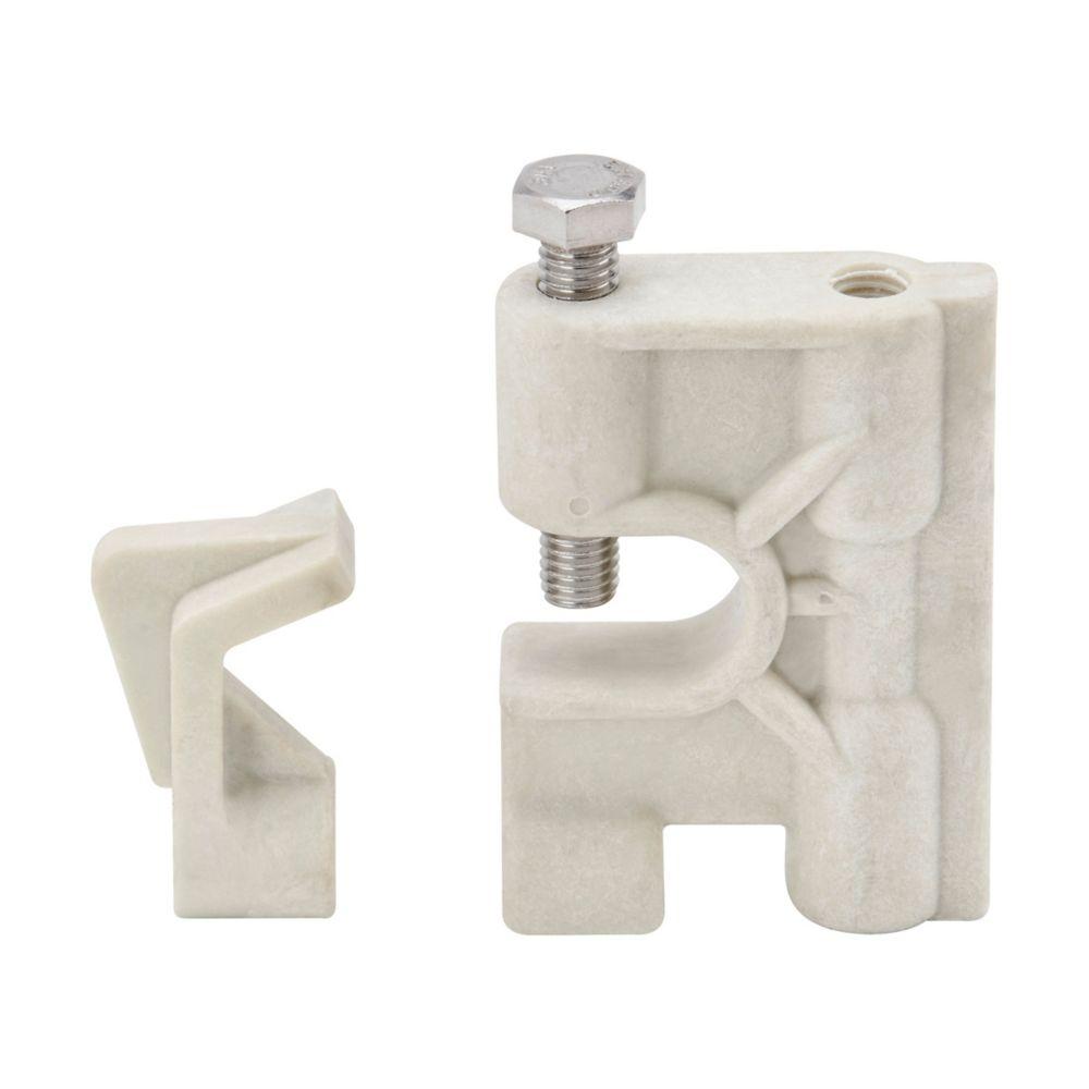 BM CLAMP, CLIP &#34;CLUDED, 1/2&#34;-13, FIBERGL