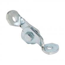 Eaton B-Line B335-2-3/8ZN - THREE HOLE ADJUSTABLE HINGE, 7/16" HOLE, ZN