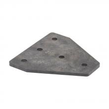 Eaton B-Line BFV532 - FIVE HOLE FLT GUSSET TEE PLT, FIBERGLASS