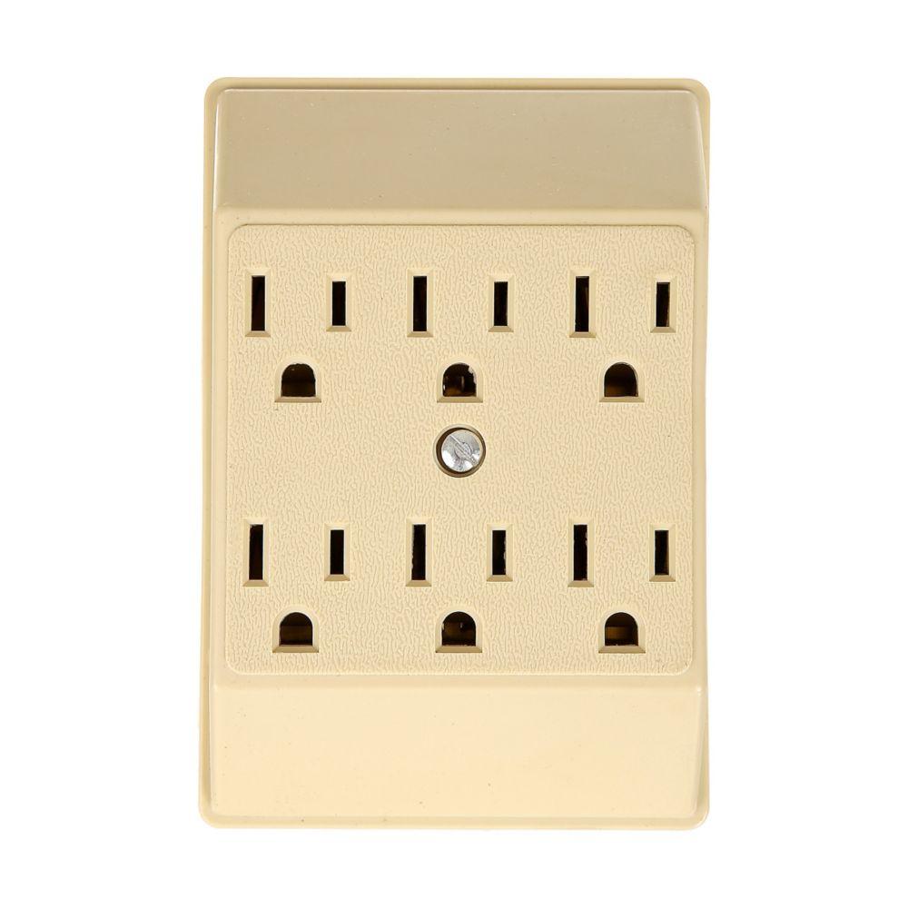 Grounding Tap 6 Outlet 15A 125V IV