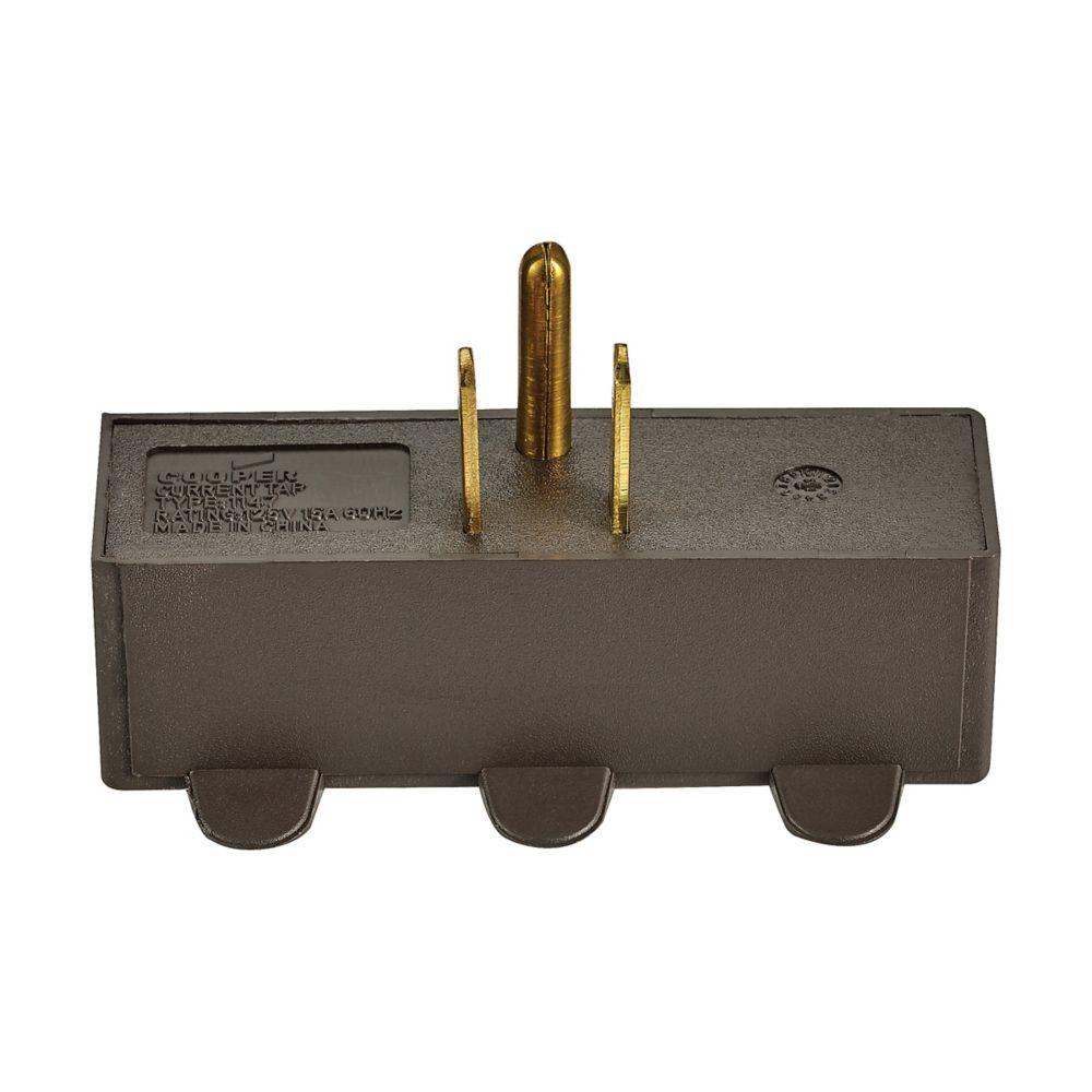Grounding Tap 3 Outlet 15A 125V BR