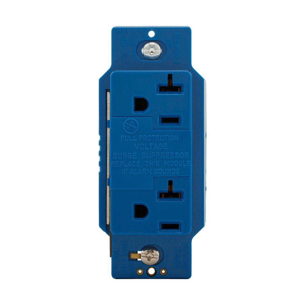TVSS Recp Duplex 20A 125V SurgeBloc BL