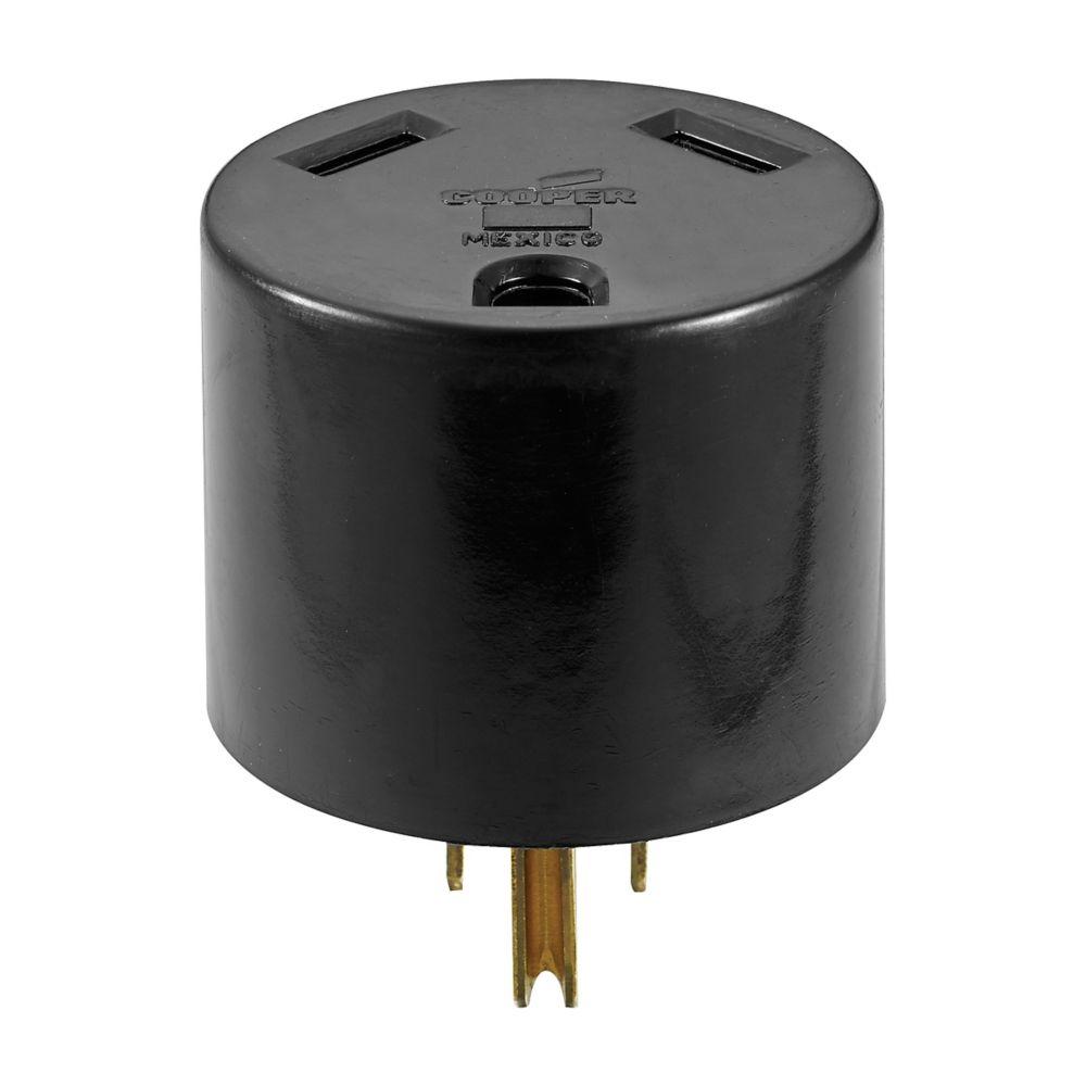 Adaptor NEMA TT30 Recp to 5-15/5-20 Plug