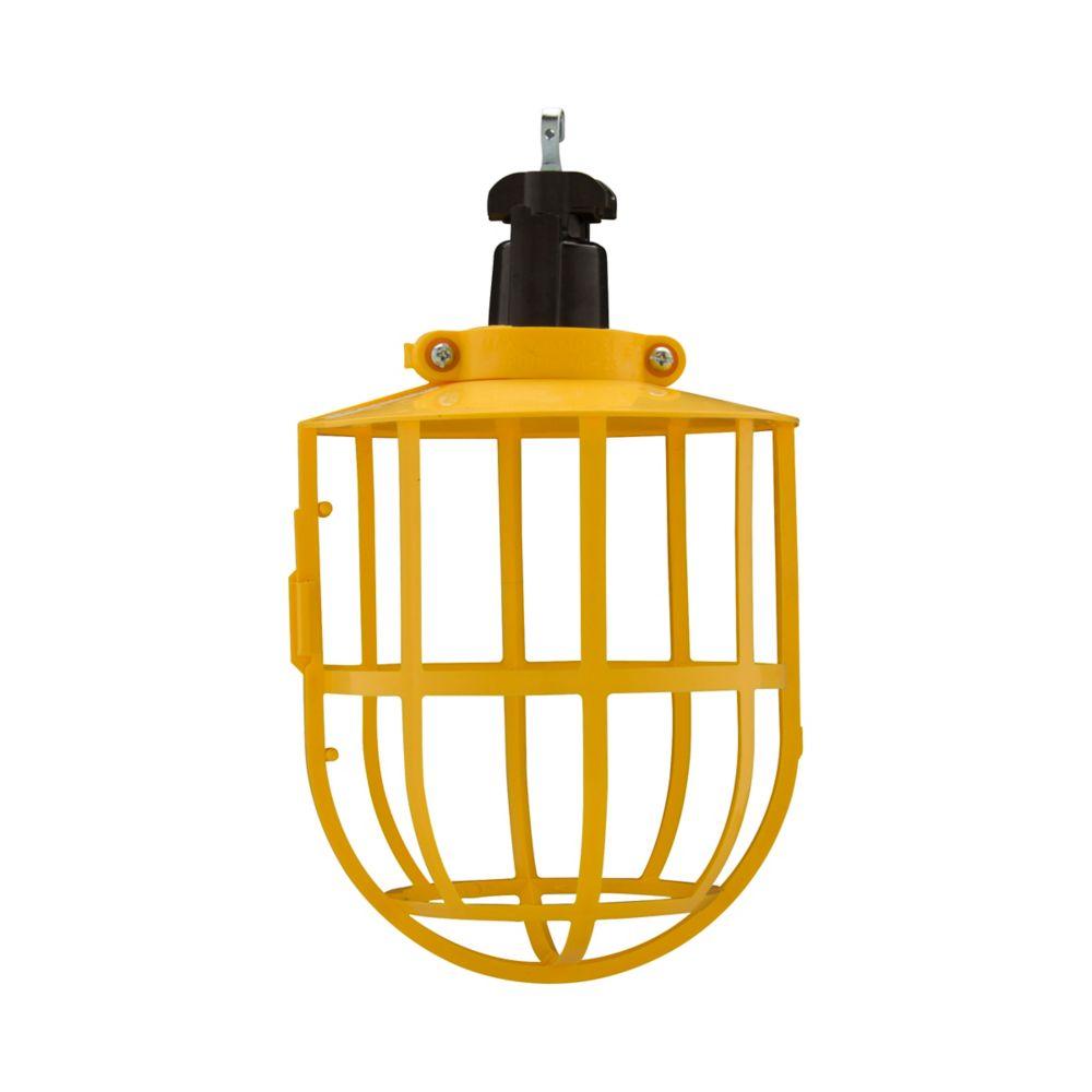 732 Socket W/1465Y Lamp Guard BK YL