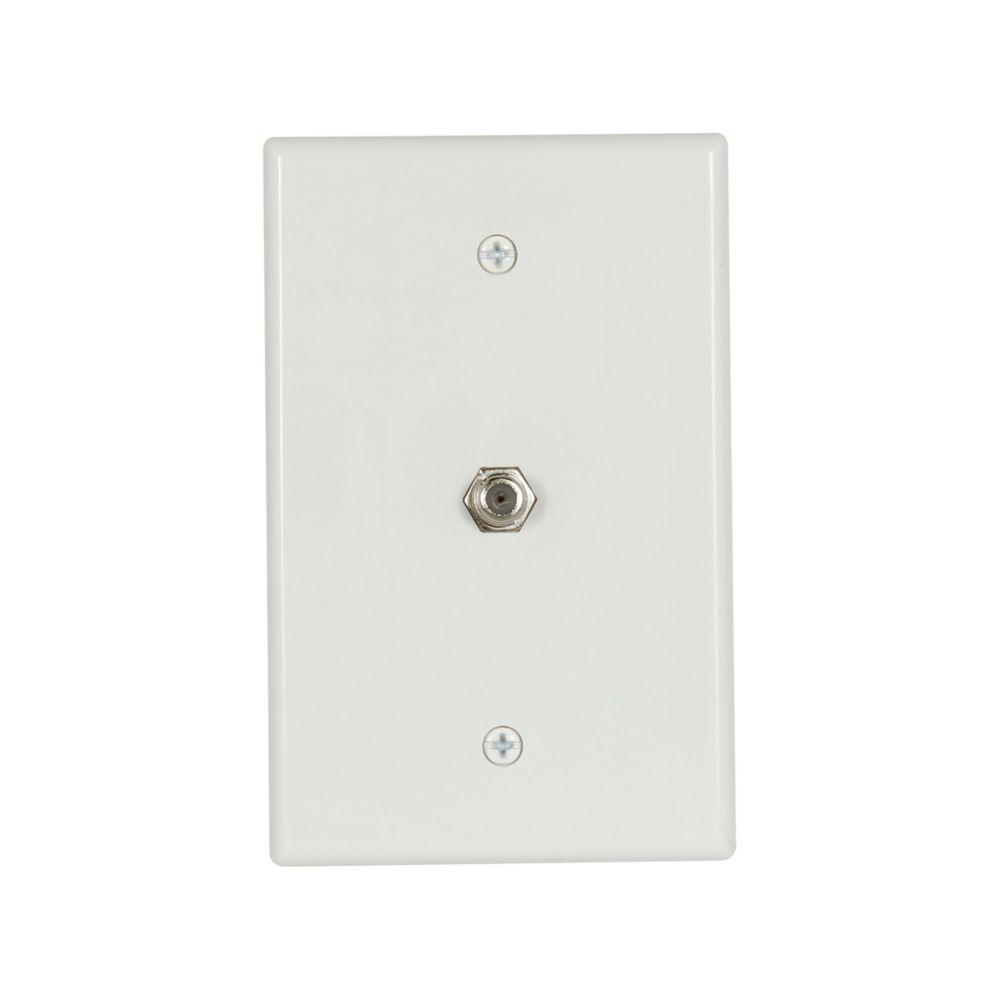 Wlplt W/1 F Type Coax Adap Thermo Mid WH