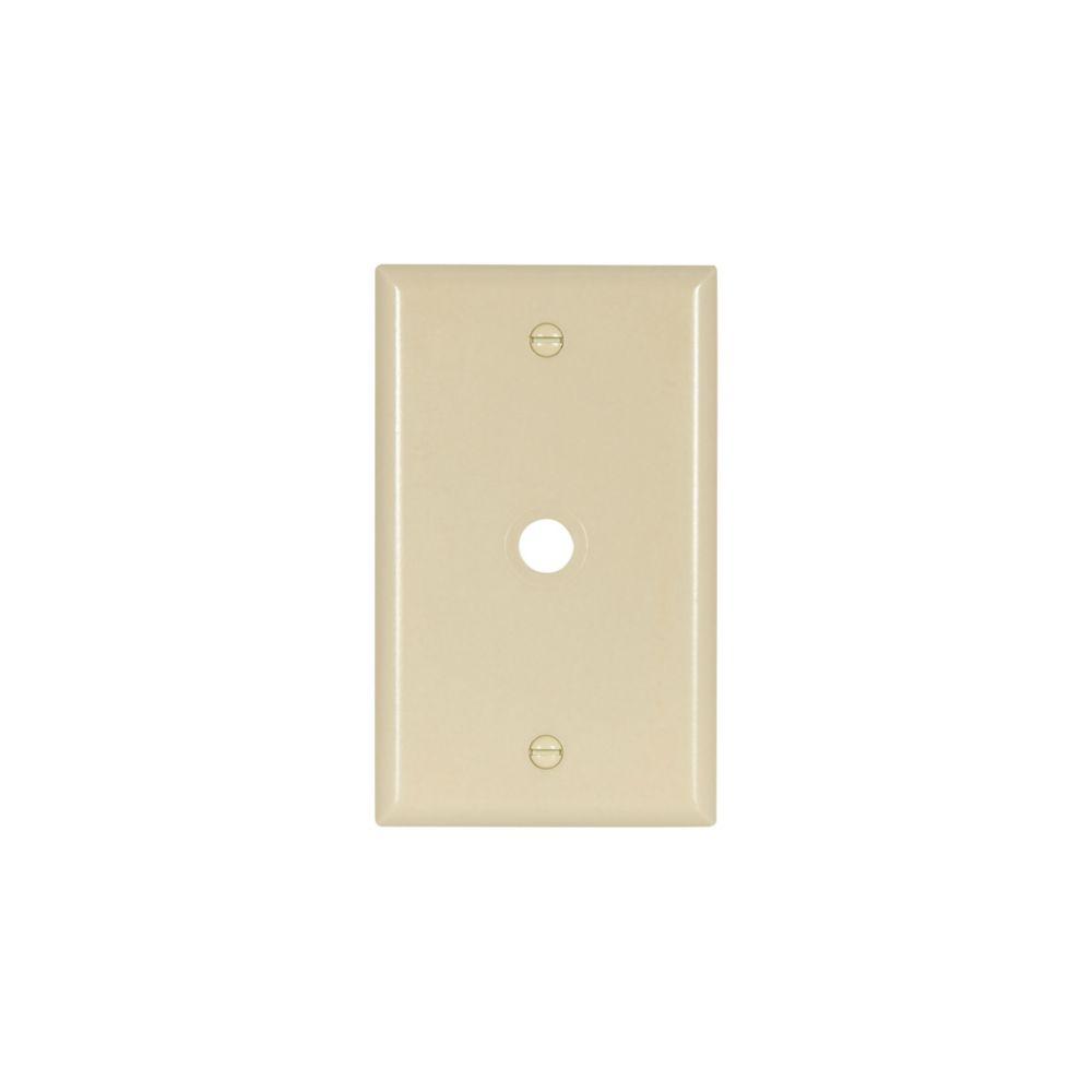 Wallplate 1G W/.375&#34; Hole Thrmst Std IV