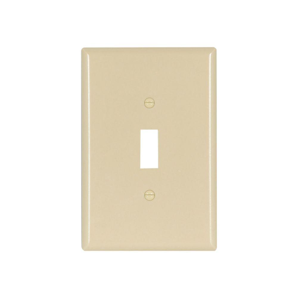Wallplate 1G Toggle Thermoset Ovr IV