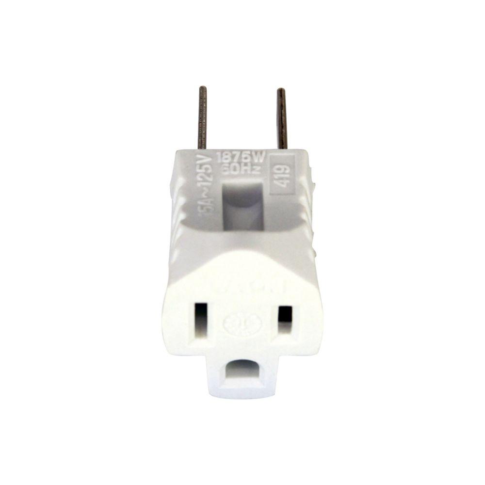 Adaptor 2P Polarized to 3W Grounding WH