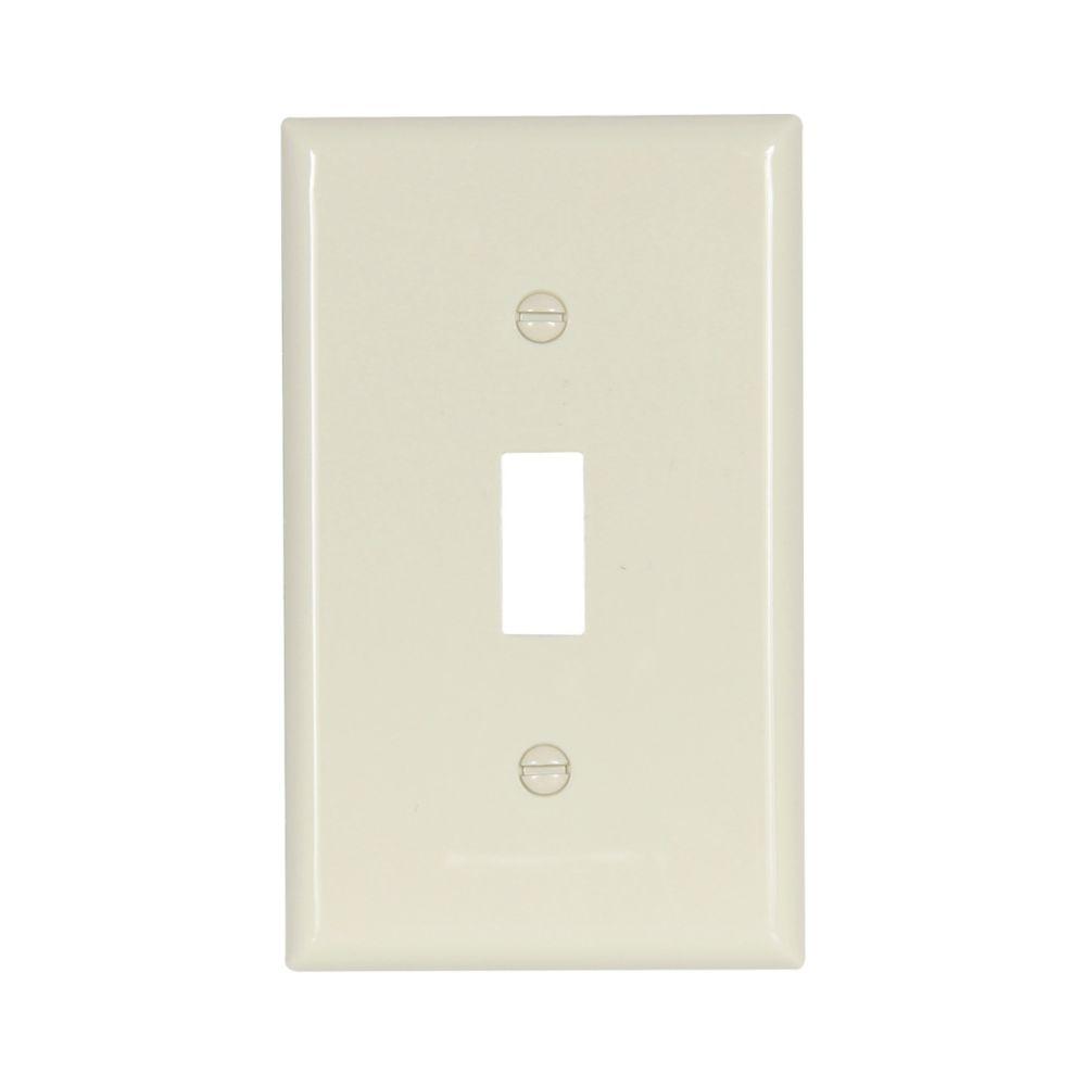 Wallplate 1G Toggle Nylon Std AL