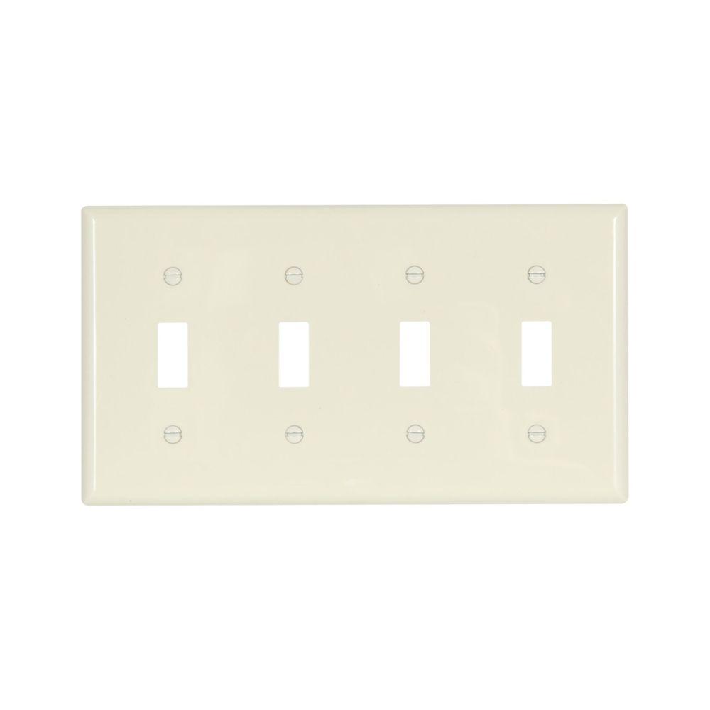 Wallplate 4G Toggle Nylon Std AL