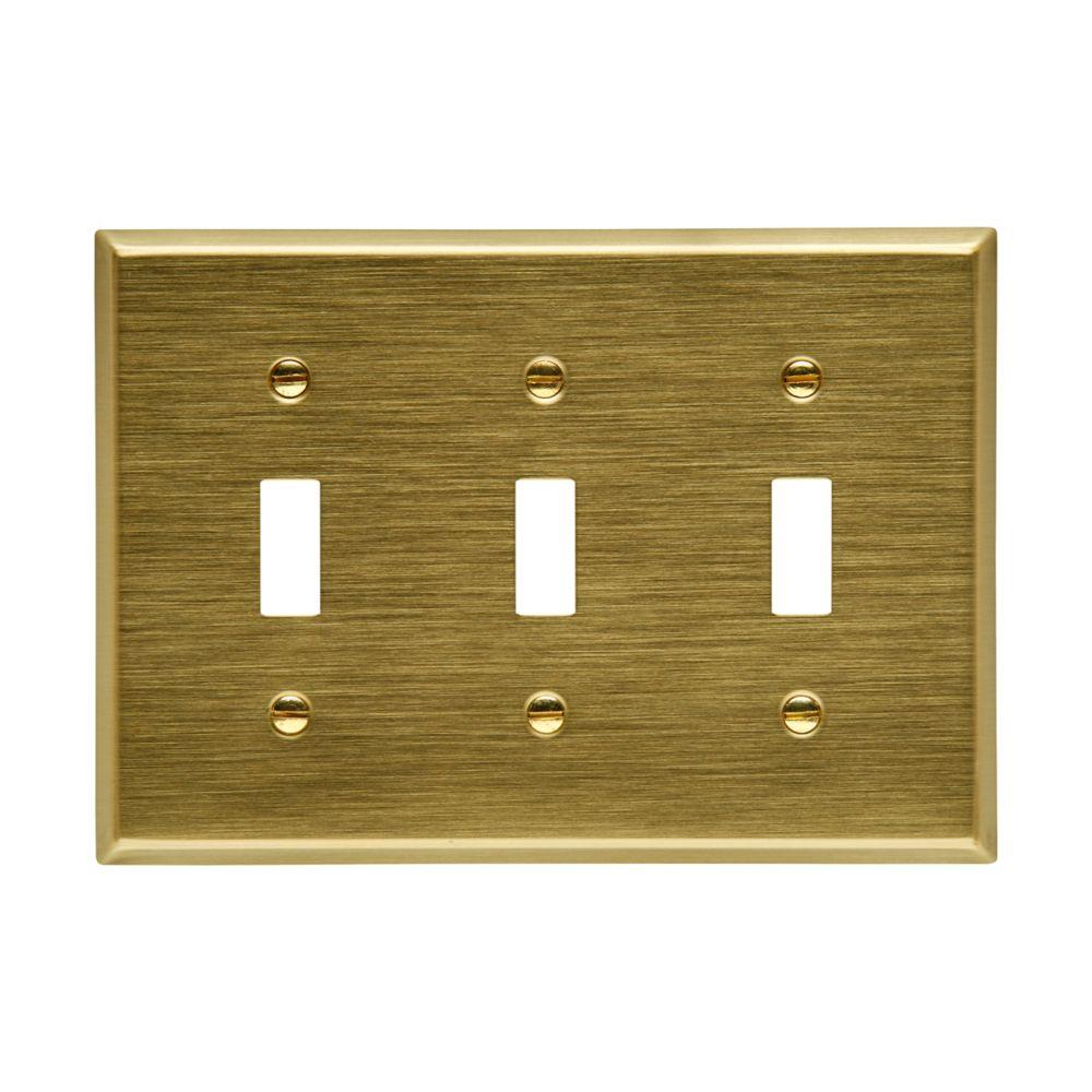 Wallplate 3G Toggle Std BR