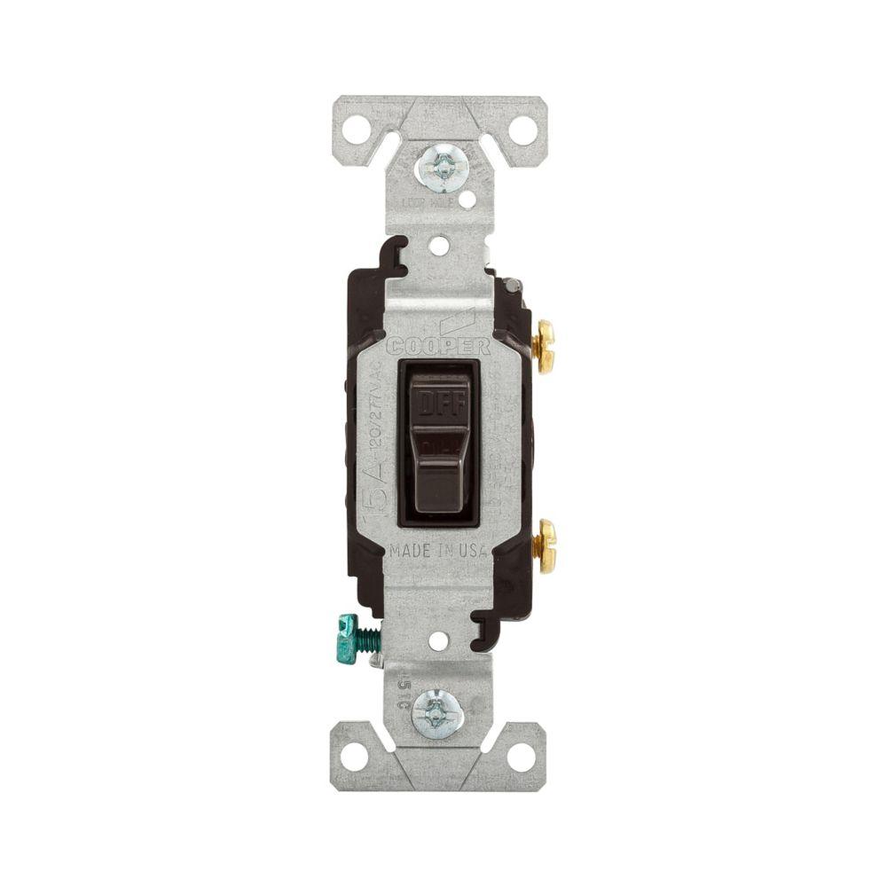 Switch Toggle SP 15A 120/277V Swire BR