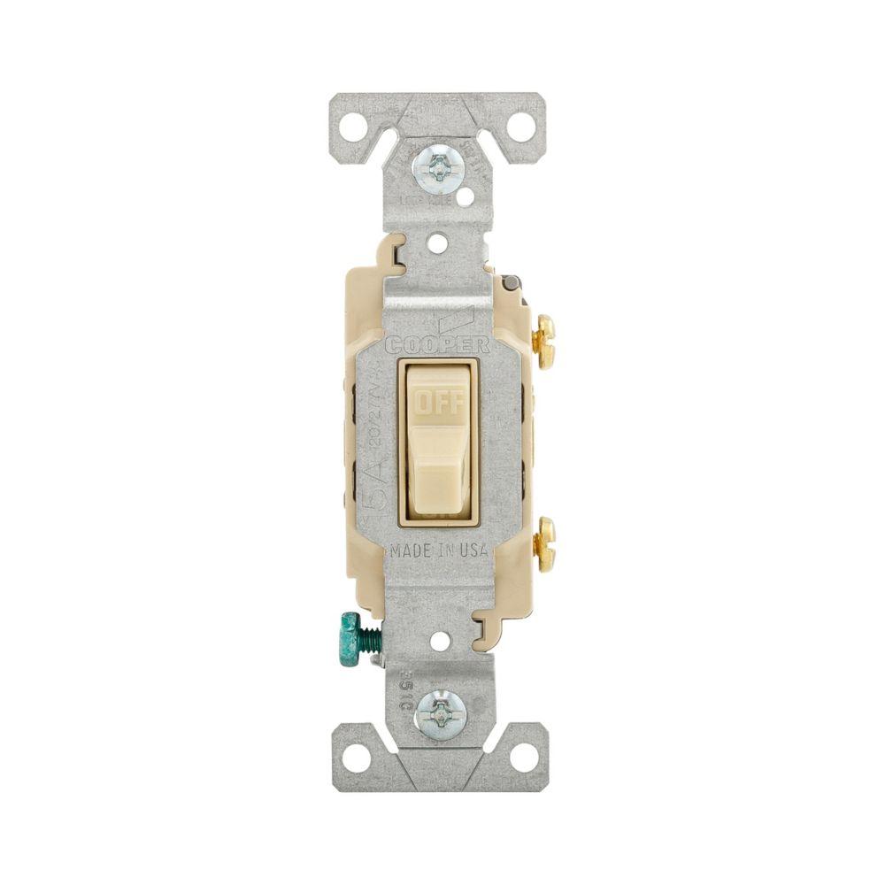Switch Toggle SP 15A 120/277V Swire IV