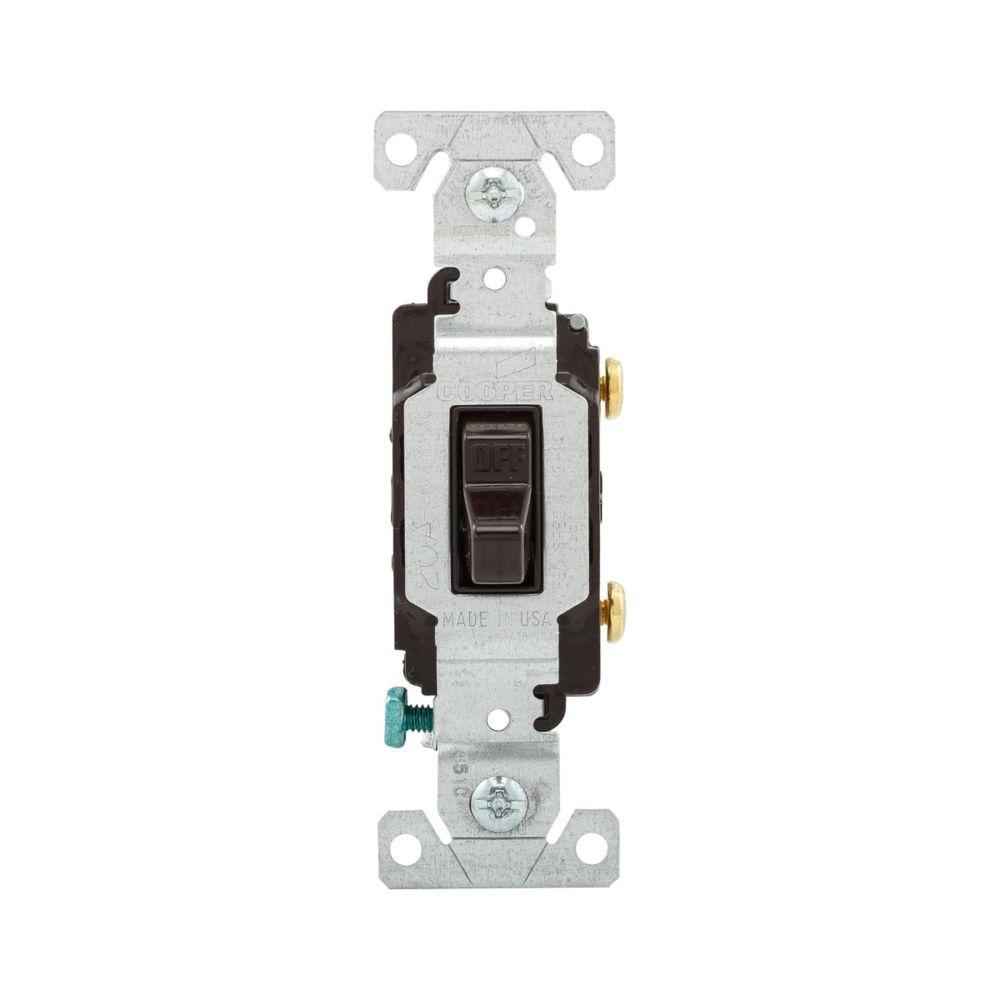 Switch Toggle SP 20A 120/277V Swire BR
