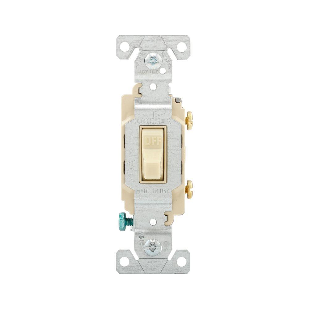 Switch Toggle SP 20A 120/277V Swire IV
