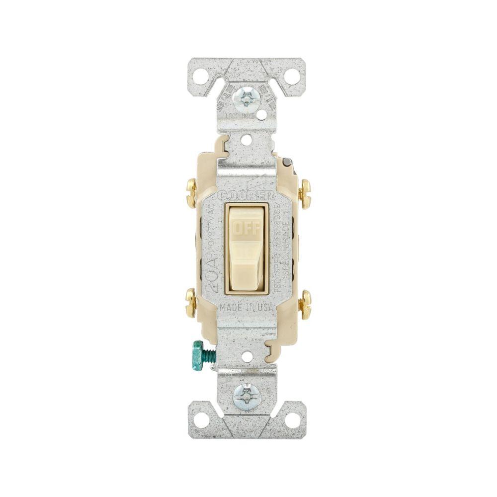 Switch Toggle DP 20A 120/277V Swire IV
