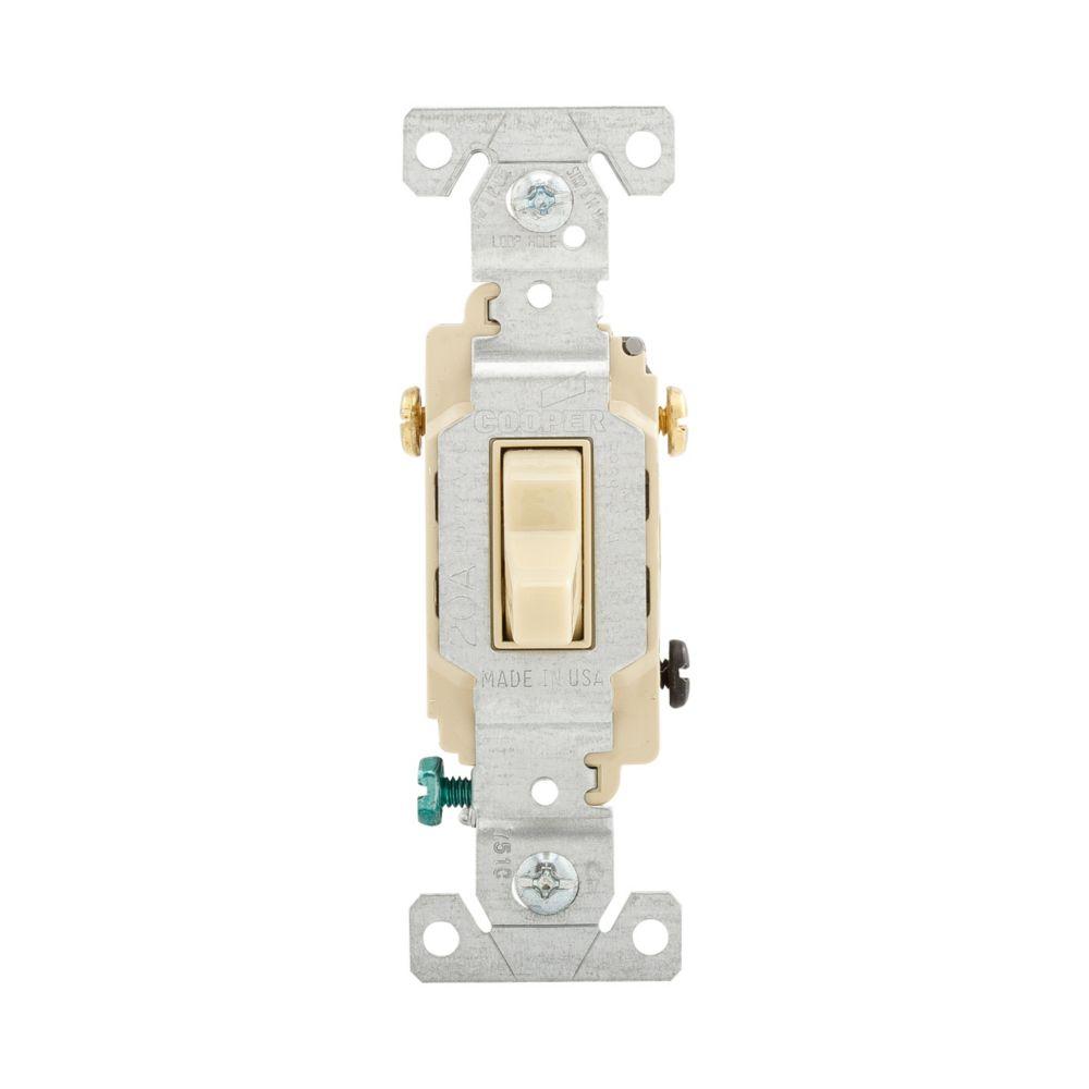 Switch Toggle 3Way 20A 120/277V Swire IV