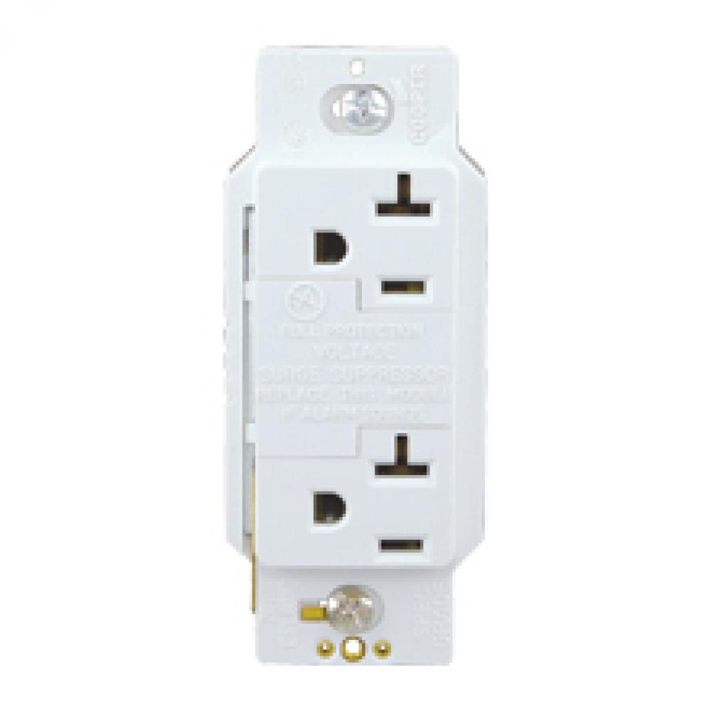 TVSS Recp IG Dup 15A 125V SurgeBloc IV