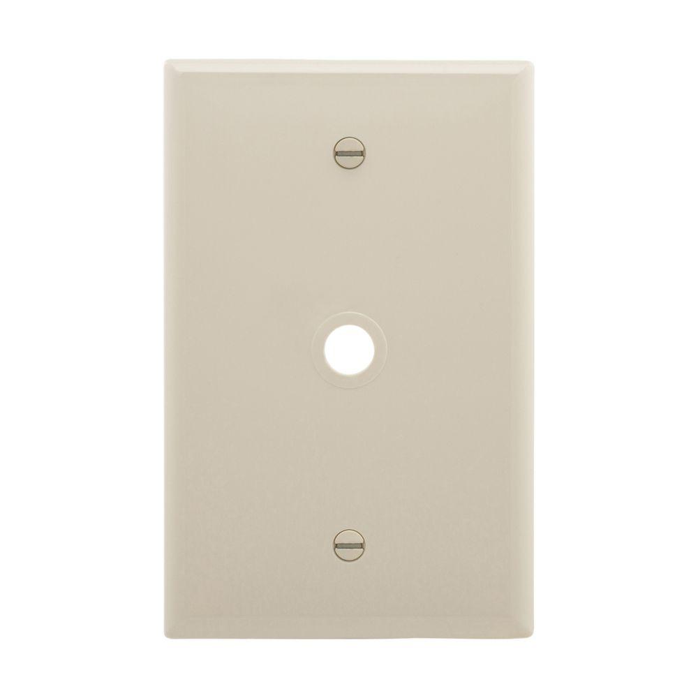 Wlplt 1GTel/Coax.406&#34;Hole Poly Mid Bx LA
