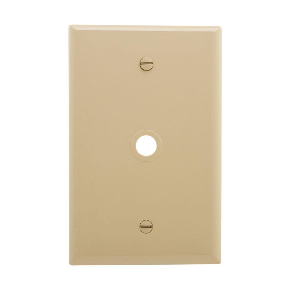Wlplt 1GTel/Coax.406&#34;Hole Poly Mid Bx IV