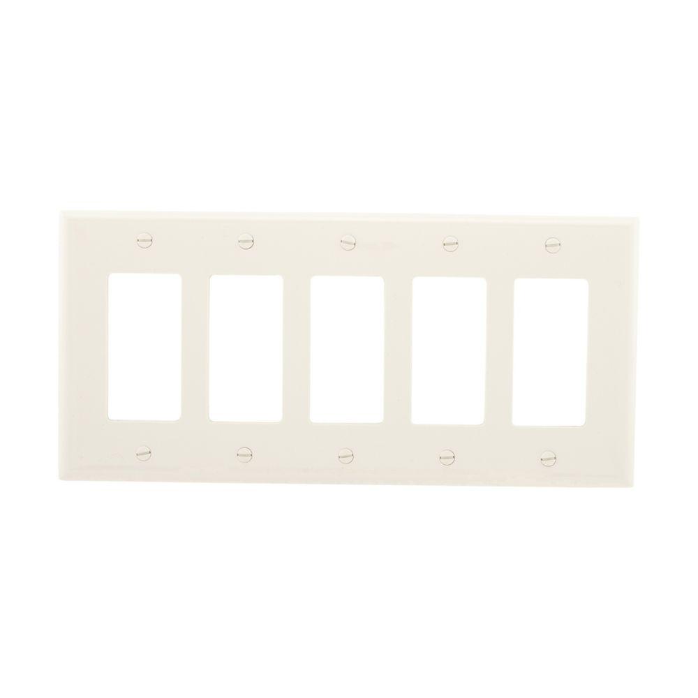 Wallplate 5G Decorator Poly Mid LA