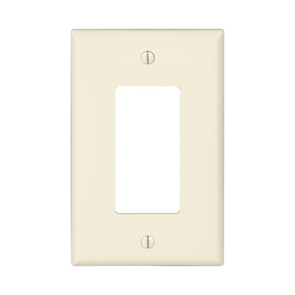 Wallplate 1G Decorator Poly Mid LA