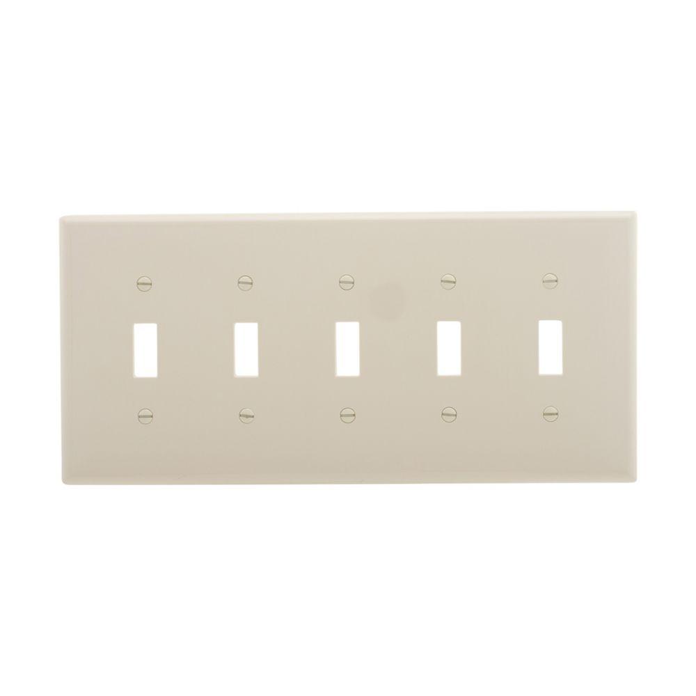 Wallplate 5G Toggle Poly Mid LA