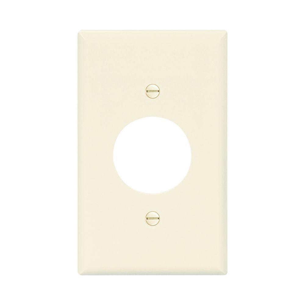Wlplt 1G Sgl Rec W/1.4&#34; Hole Poly Mid LA