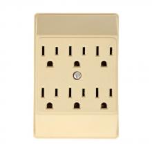 Eaton Wiring Devices 1146V-SP - Grounding Tap 6 Outlet 15A 125V IV