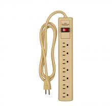 Eaton Wiring Devices 1176V - Pwer Surge Strip W/CB 7Out 4' 14/3SJT IV