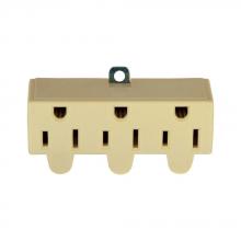 Eaton Wiring Devices 1219V-BOX - Adapt Grd 3 Outlet W/Grd Lug 15A 125V IV