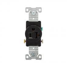 Eaton Wiring Devices 1877BK - Recp Single 20A 125V 2P3W Swire BK