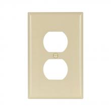 Eaton Wiring Devices 2032V - Wallplate 1G Dup Recp Thermoset Mid IV