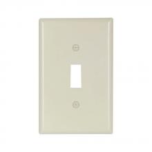 Eaton Wiring Devices 2034A-BOX - Wallplate 1G Toggle Thermoset Mid AL