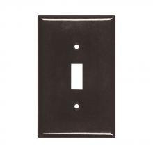 Eaton Wiring Devices 2034B-BOX - Wallplate 1G Toggle Thermoset Mid BR