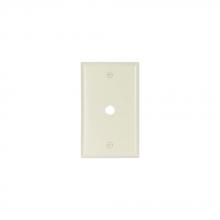 Eaton Wiring Devices 2128A - Wallplate 1G W/.375" Hole Thrmst Std AL