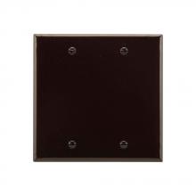 Eaton Wiring Devices 2137B-BOX - Wallplate 2G Blank Thrmst Box Mt Std BR