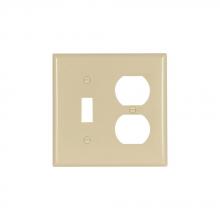 Eaton Wiring Devices 2138V-BOX - Wallplate 2G Toggle/Duplex Thrmst Std IV