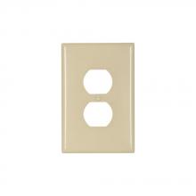 Eaton Wiring Devices 2142V-BOX - Wallplate 1G Dup Recp Thermoset Ovr IV