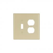 Eaton Wiring Devices 2148V-BOX - Wallplate 2G Tog/Dup Thermoset Ovr IV