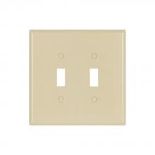 Eaton Wiring Devices 2149V-BOX - Wallplate 2G Tog Thermoset Ovr IV