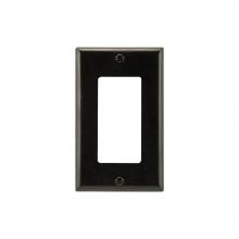 Eaton Wiring Devices 2151BK-BOX - Wallplate 1G Decorator Thermoset Std BK