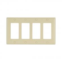 Eaton Wiring Devices 2164V-BOX - Wallplate 4G Decorator Thermoset Std IV