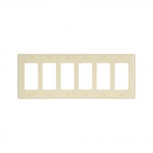 Eaton Wiring Devices 2166V-BOX - Wallplate 6G Decorator Thermoset Std IV