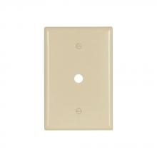 Eaton Wiring Devices 2728V-BOX - Wlplt 1G W/0.375" Hole Thermoset Ovr IV