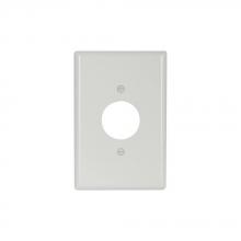 Eaton Wiring Devices 2731W-BOX - Wallplate 1G Sgl Recp Thermoset Ovr WH